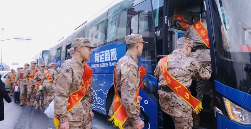 常運集團(tuán)圓滿完成上半年新兵運送任務(wù)